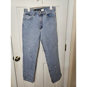 VTG DKNY Denim Blue Jeans (Women's 12) Made In USA Light Wash 12x30